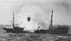Torpedering av skip Torpedering