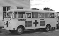 De hvite bussene fra 1945 fraktet KZ fanger hjem De hvite bussene fra 1945 fraktet KZ fanger hjem