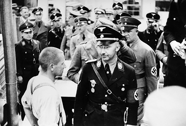 Himmler på inspeksjon i Dachau Himmler på inspeksjon i Dachau